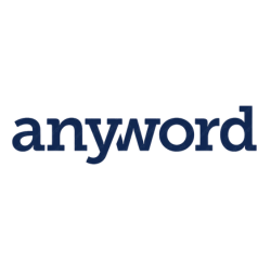 Anyword review logo – AI copywriting and marketing content generation tool overview on ToolHatch