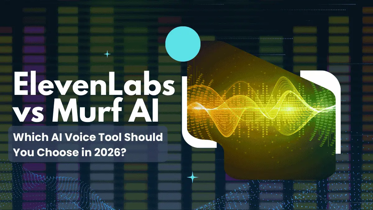 ElevenLabs vs Murf AI comparison hero image for AI voice generator tools (2026)